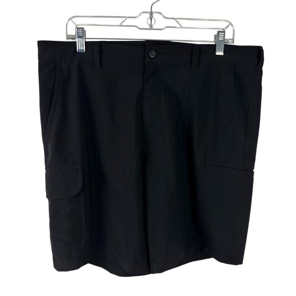 PGA Tour Men's 36 Golf Shorts 9" Performance Black EUC - Picture 1 of 12